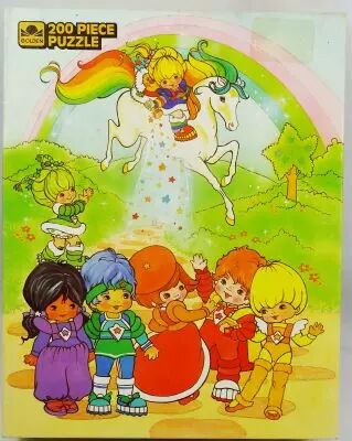 Rainbow Brite - jigsaw puzzle 200 pieces 36X46cm \ The Color Kids\  - Golden 1983