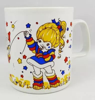 Rainbow Brite - Kiln Craft England - Mug c�ramique \ La Corde � Sauter\ 