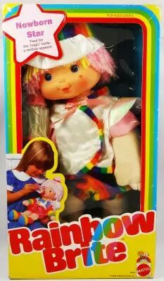 Pochette Accessoire Rainbow Brite - Colour Pockets Star - Mattel - 23cm