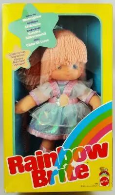 Rainbow Brite - Mattel - Poupée 30cm - Lurky / Gropouf Nuage (Boite Espagne Arco Iris