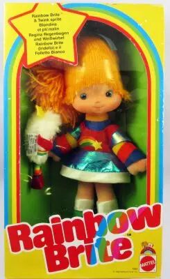 Rainbow Brite - Mattel - 9\  Doll - Rainbow Brite & Twink Sprite (Box Europe)