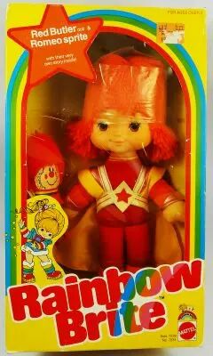 Rainbow Brite - Mattel - 9\  Doll - Red Butler (Box USA)