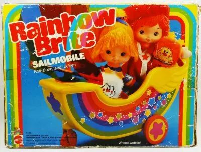 Rainbow Brite - Mattel - Accessoire Poup�e 23cm - Sailmobile