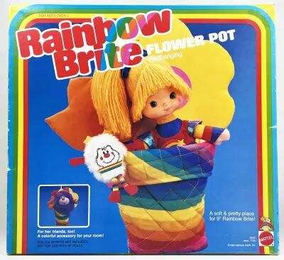 Rainbow Brite - Mattel - Accessoire Poup�e 25cm - Flower Pot / Pot de Fleurs
