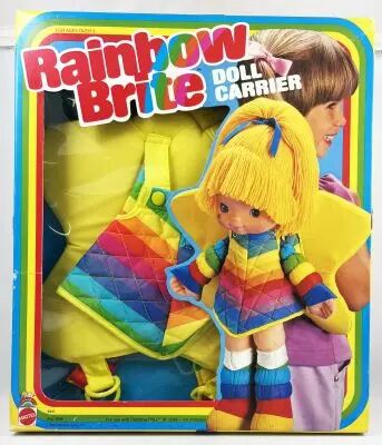 Rainbow Brite - Mattel - Accessoire Poup�e 45cm - Doll Carrier / Sac de Transport