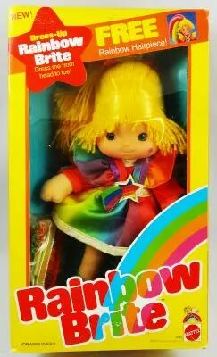 Rainbow Brite - Mattel - Poup�e 23cm - Dress-up Rainbow Brite / Blondine (Boite USA)
