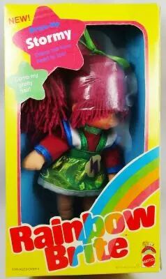 Rainbow Brite - Mattel - Poupée 23cm - Indigo (Boite USA