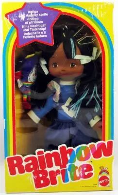Rainbow Brite - Mattel - Poup�e 23cm - Indigo (Boite Europe)