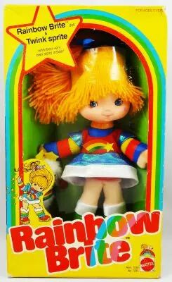 Rainbow Brite - Mattel - Poup�e 23cm - Rainbow Brite / Blondine (Boite USA)