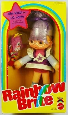Rainbow Brite - Mattel - Poup�e 23cm - Shy Violet / Violine (Boite USA)