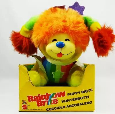 Rainbow Brite - Mattel - Poup�e 25cm - Puppy Brite (Boite Europe)