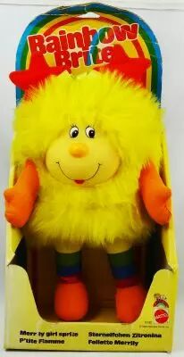 Poupée Rainbow Brite – Mattel – Merrily (P'tite Flamme) – 30cm – Boîte EUR