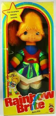 Rainbow Brite - Mattel - Poupée 45cm - Rainbow Brite Blondine - Boîte USA NEUVE