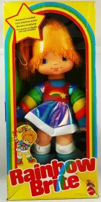 Rainbow Brite Poupée Loose Blondine 1983 Mattel version Hong-Kong