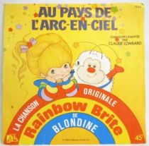Rainbow Brite - Mini-LP Record - Original French TV series Soundtrack - Ades Records 1983