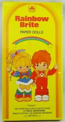 Rainbow Brite - Paper Dolls (poup�es de papier) - Golden 1983