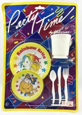 Rainbow Brite - Party Time Set - Wolverine Toy 1983