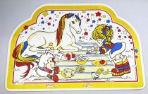 Rainbow Brite - Plastic Placemat / Set de Table - St Michael 1983