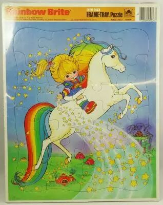 Rainbow Brite - Jeu De Société A Color Matching Game Golden 1983 A74894