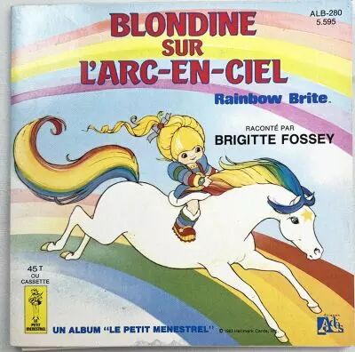Rainbow Brite - Rainbow Communications Ltd (1985) - Lot de 4 Livres d