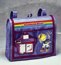 Rainbow Brite - School Back Pack Set / Set Cartable & Accessoires - Lanco Handbag. Inc 1983