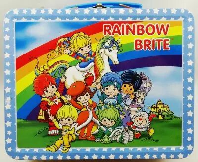 Rainbow Brite - School Lunch Box en m�tal - Hot Topic 2003