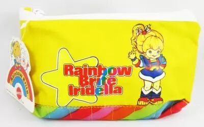 Rainbow Brite - Soft Pencil Pocket / Trousse � Crayons \ Iridella\  - Mattel Italie 1983