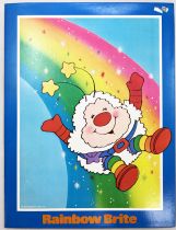 Rainbow Brite - The Mead Corporation - Lot de 4 Porte-Documents (Portfolio)