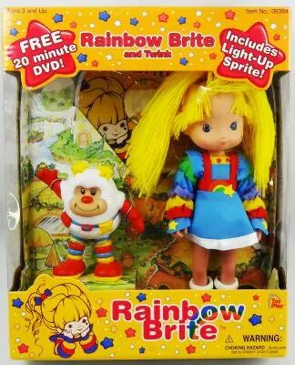 Rainbow Brite - Mattel - Poupée 30cm - Twink Sprite  Boite Espagne  Arco Iris   P Image 530118 Petite