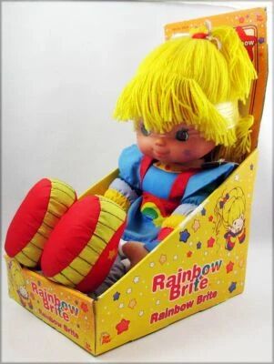 Rainbow Brite - Toy Play - Poup�e 40cm Rainbow Brite / Blondine - Hallmark 2003