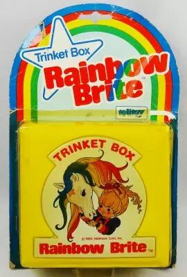 Rainbow Brite - Trinket Box - Telitoy Kallmark 1984