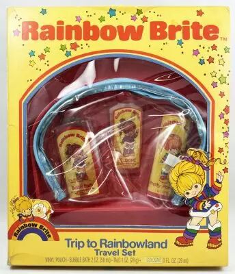 Rainbow Brite - Trip to Rainbowland (Travel Set) - DuCair Bioessence Inc. (1983)