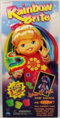 Rainbow Brite - Up, Up & Away - 15\  Doll - Color Glo Rainbow Brite - Hallmark 1997
