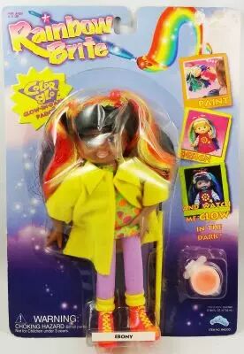 Rainbow Brite - Up, Up & Away - Poupée 21cm - Color Glo Cerise Hallmark 1997 A74865