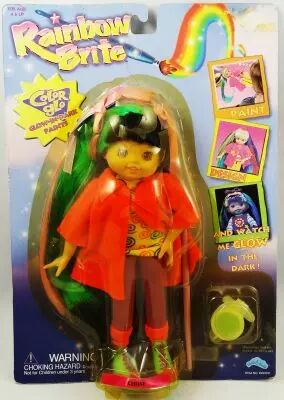 Rainbow Brite - Up, Up & Away - Poup�e 21cm - Color Glo Cerise - Hallmark 1997
