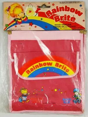 Rainbow Brite - Vintage Fabric Bag / Sac � provisions en Tissus Vintage - Van Westel B.V. 1985
