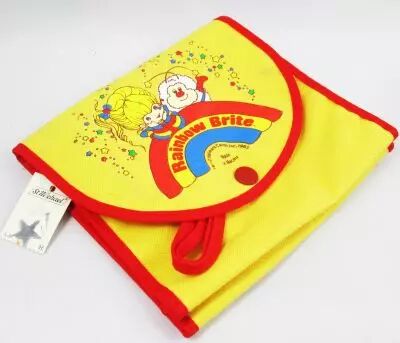 Rainbow Brite - Vintage Fabric Handbag / Sac � main en Tissus Vintage - St Michael 1983