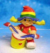 Rainbow Kids - Rotraud with drums - Schleich