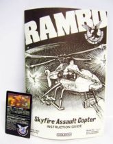 Rambo - Coleco - Skyfire: Assault Copter (Loose with Box)