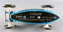 Rami Jmk N° 6 Bugatti Type 35C Cabriolet 1928 Bleue 1/43 sans Boite
