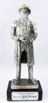 Raymond Souplex (Detective Bourrel in \"The Last Five Minutes\"))  - 6\" die-cast métal statue - Daviland France 1978