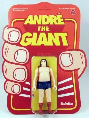ReAction Wrestlers - Super7 - Andr� The Giant \ The Eighth Wonder of the World\ 