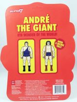 ReAction Wrestlers - Super7 - André The Giant \ The Eighth Wonder of the World\ 