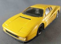 Record Ferrari Testarossa Jaune 1984 Kit Résine Montage Usine 1/43