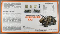 Redux Models RDX35001 - WW2 Gnome-Rhone AX2 Motorcycle French 1939/1945 1:35 Mint in Box