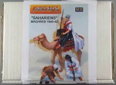 (Redux Models RDX35006 - WW2 Sahariens Maghreb + Troupe Fran�aise 1940/1942 1/35 Neuf Boite