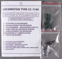 REE Access JM-001 Ho Sncf Electric Loco CoCo CC 7150 Origine Sud-Est Lyon Mouche Mistral Lightning Sound NMIB