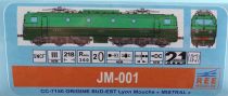 REE Access JM-001 Ho Sncf Electric Loco CoCo CC 7150 Origine Sud-Est Lyon Mouche Mistral Lightning Sound NMIB
