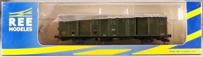 REE VB-011 Ho Sncf Voiture Fourgon Ocem 30 Dqm 39907 Batignolles Feux Fonctionnels Neuf Boite