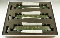 REE VB-041 Ho Sncf Coffret 3 Voitures DEV AO Courte U50 B10 Vert 301 Epoque IV Neuf Boite 